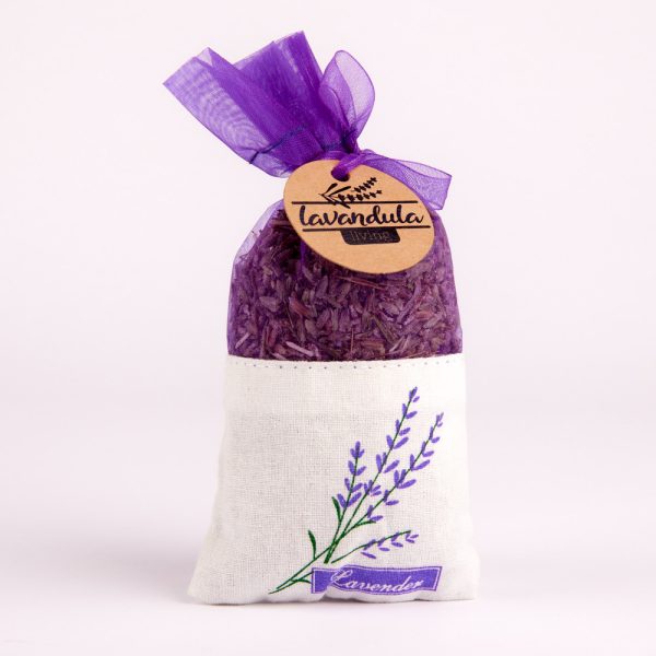 Handgemaakte Lavendel geurzakjes - 5 stuks